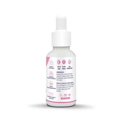 Bake 2% Alpha Arbutin Face Serum with Kojic Acid & Niacinamide for Pigmentation & Tan Removal, 30ml