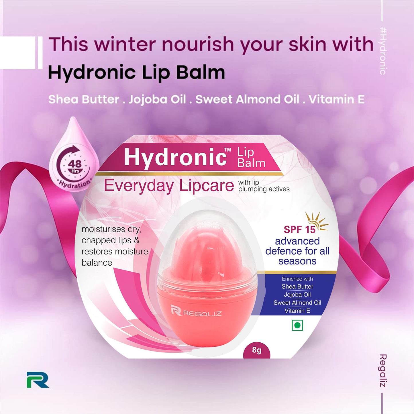 Hydronic Everyday Lipcare, 8gm