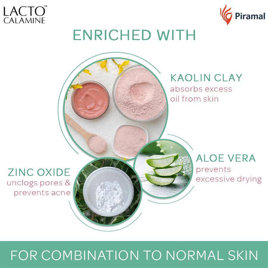 Lacto Calamine Oil Control For Combination to Normal Skin
