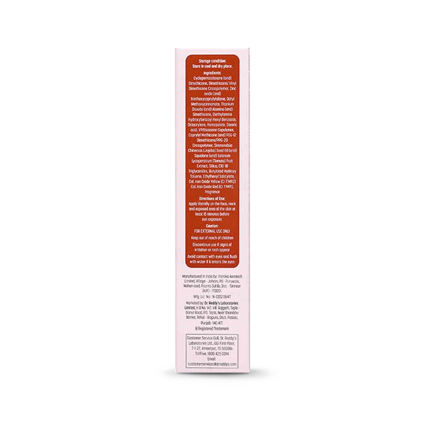 Venusia Sun Tint Velvet Touch Anhydrous Sunscreen Gel with IBR-TCLC 1.5% SPF115+ PA++++, 50gm