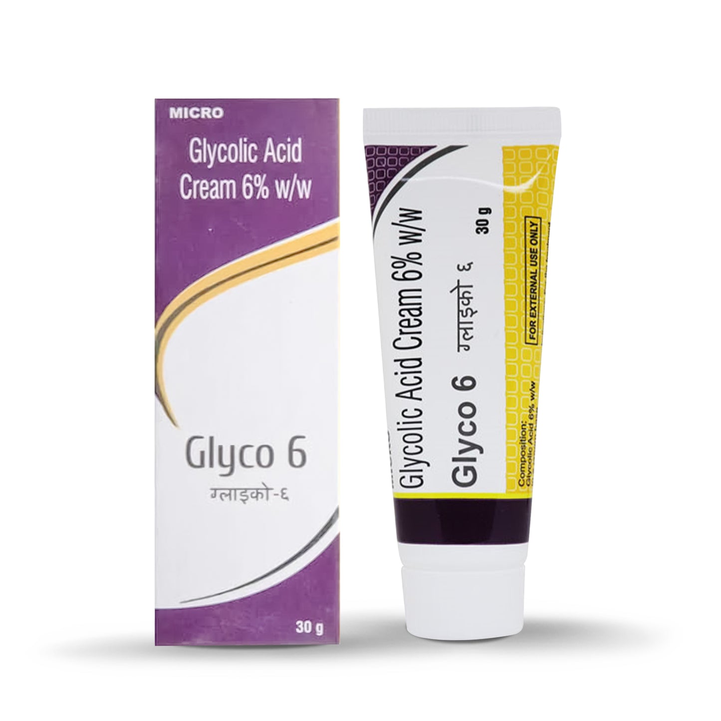 Glyco-6 Glycolic Acid Cream, 30gm