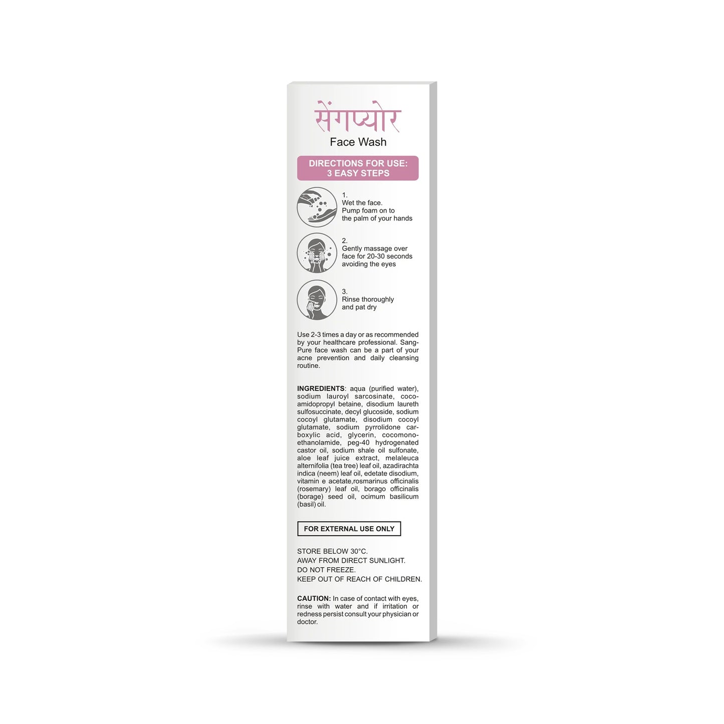 Millennium Herbal Care Sang-Pure Face Wash,70 ml