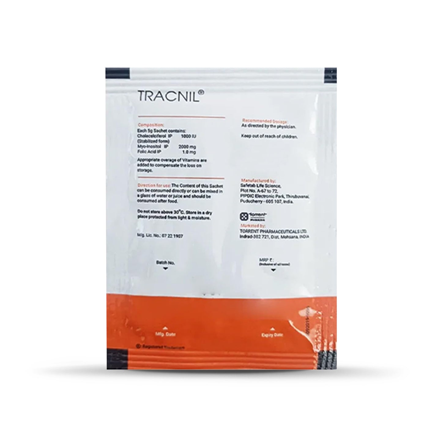 Tracnil Sachets, 30x5gm