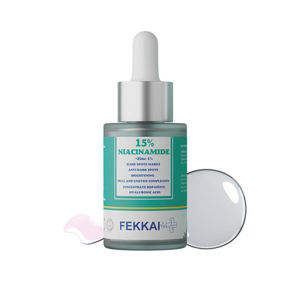 Fekkai 15% 烟酰胺加 1% 锌，适合易长痤疮的皮肤面部精华液，30ml