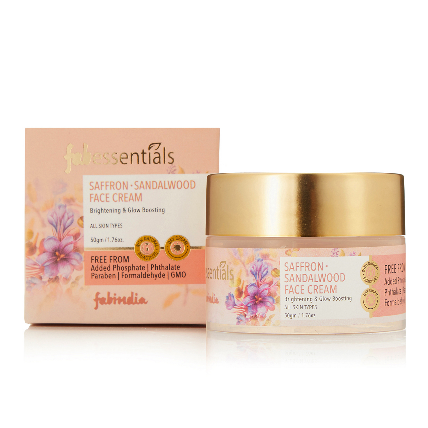 Fabessentials Saffron Sandalwood Face Cream, 50gm