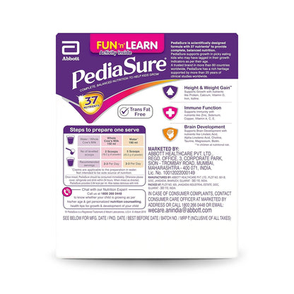 PediaSure Vanilla Delight Refill Pack, 200gm