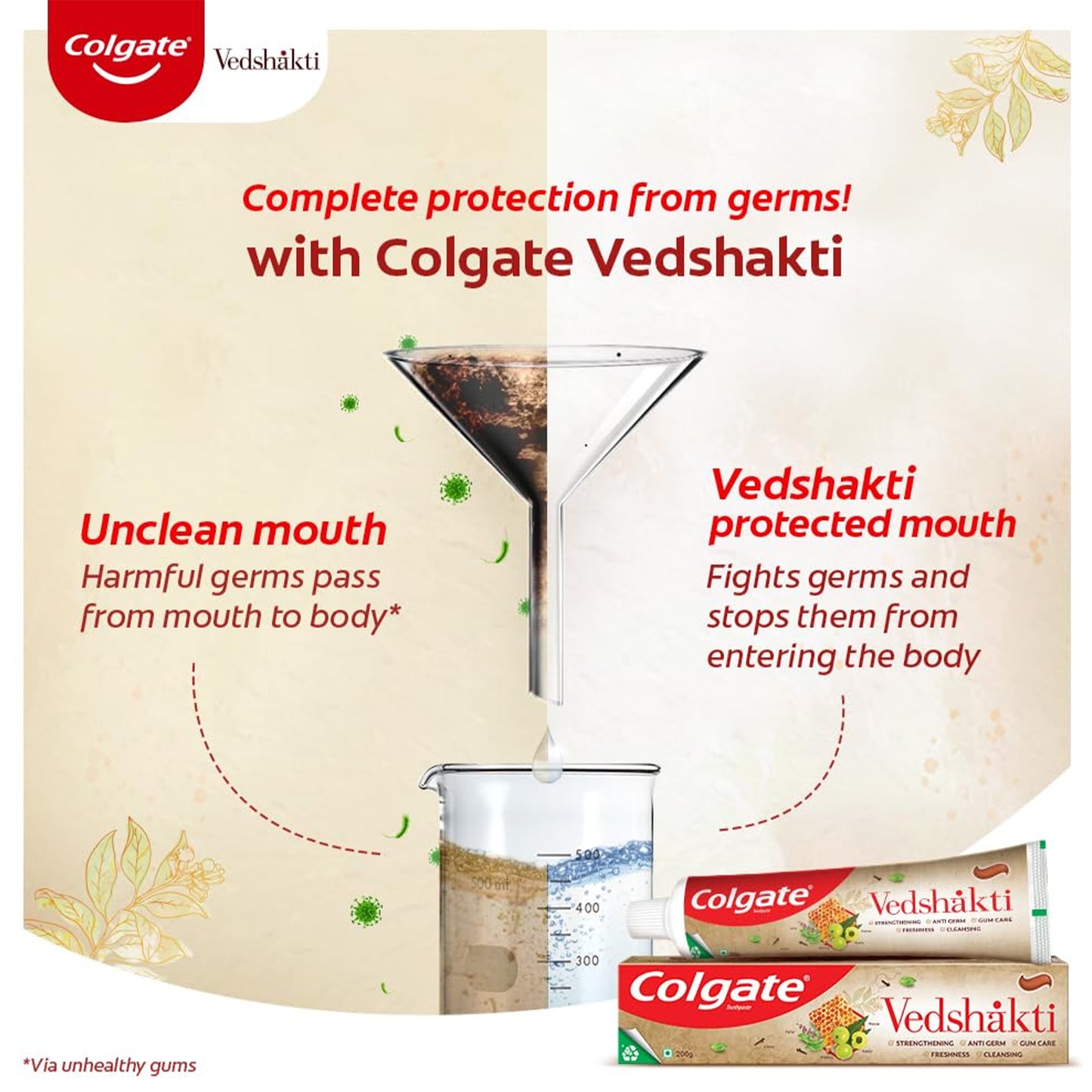 Colgate Vedshakti Toothpaste, 100gm