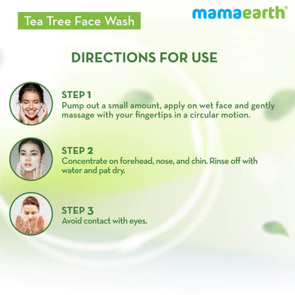 mamaearth Tea Tree Face Wash, 250ml