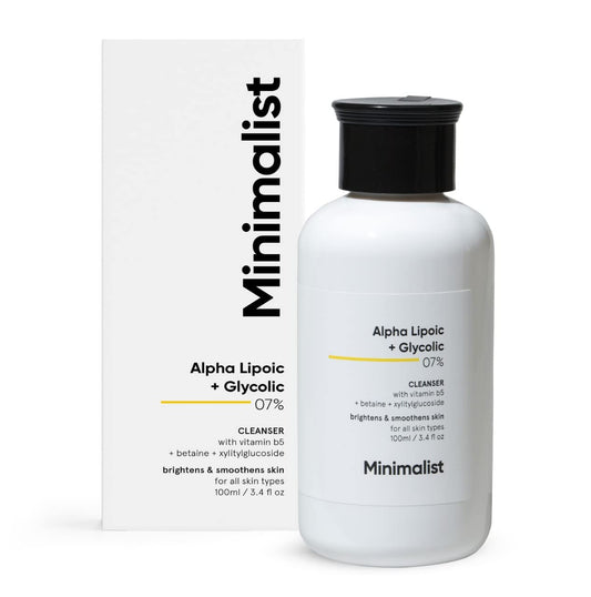 Minimalist Alpha 硫辛酸+乙醇酸 07% 洁面乳，100ml