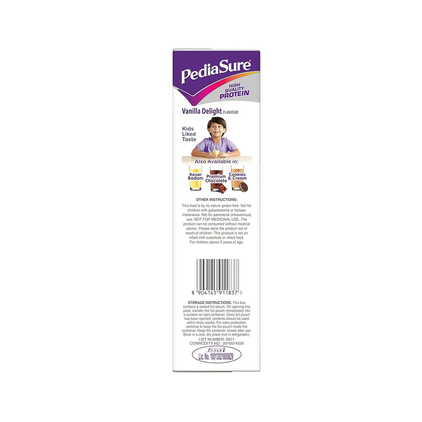 PediaSure Vanilla Delight Refill Pack, 200gm