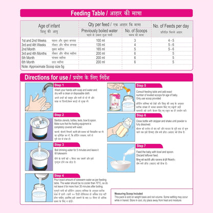 MMS Stage 1 Infant Formula, 400gm