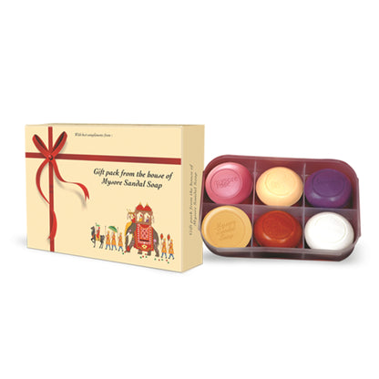 Mysore Sandal Soap Gift Pack, 6x150gm