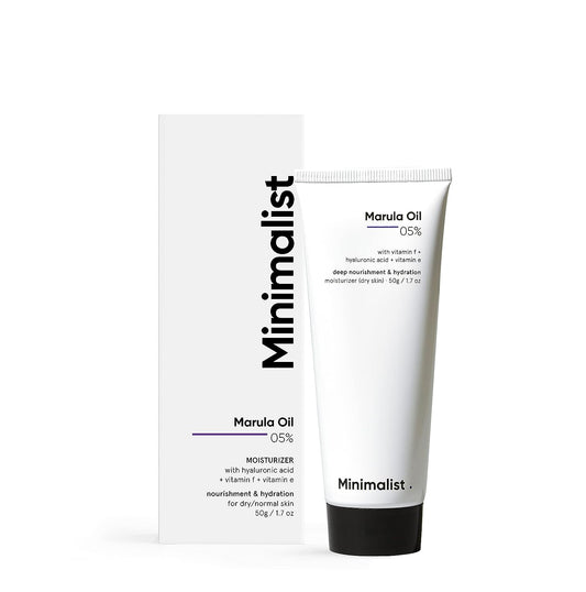 Minimalist Marula Oil 05% Moisturizer, 50gm