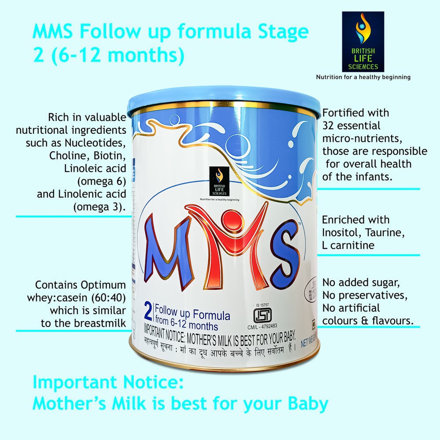 MMS Stage 2 Follow Up Formula, 400gm