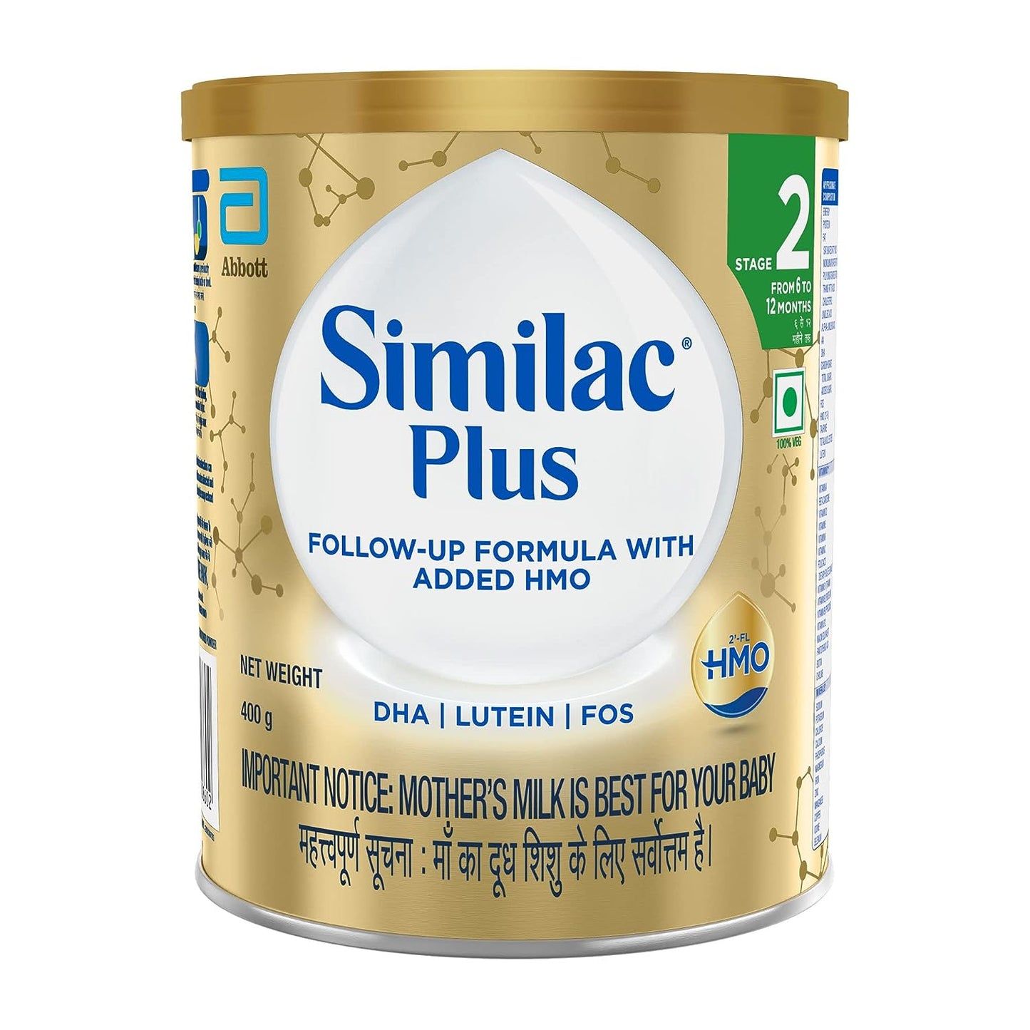 Similac Plus 2 级罐装，400 克