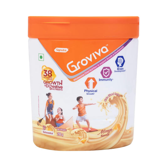 Groviva Child Nutrition Supplement Mango, 200gm