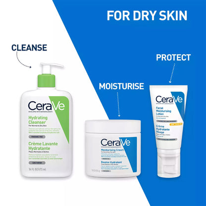 Cerave Hydrating Cleanser for Dry Skin, 473ml