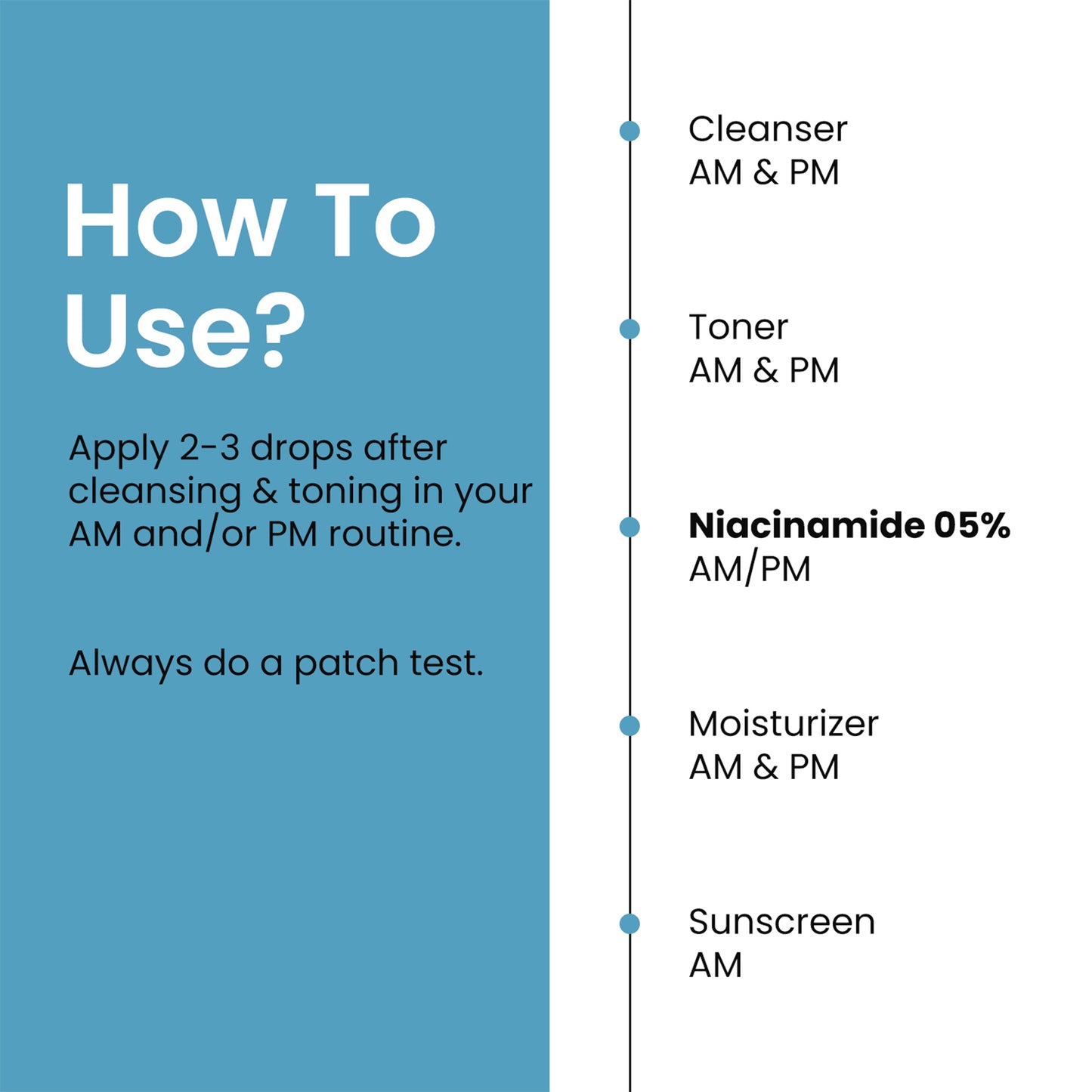 Vandyke 5% Niacinamide Serum with Hyaluronic Acid Hydrating & Repairing Serum, 30ml