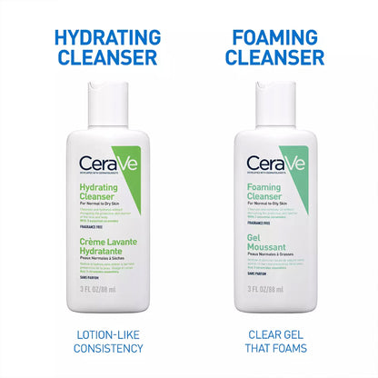 Cerave Hydrating Cleanser for Dry Skin, 88ml