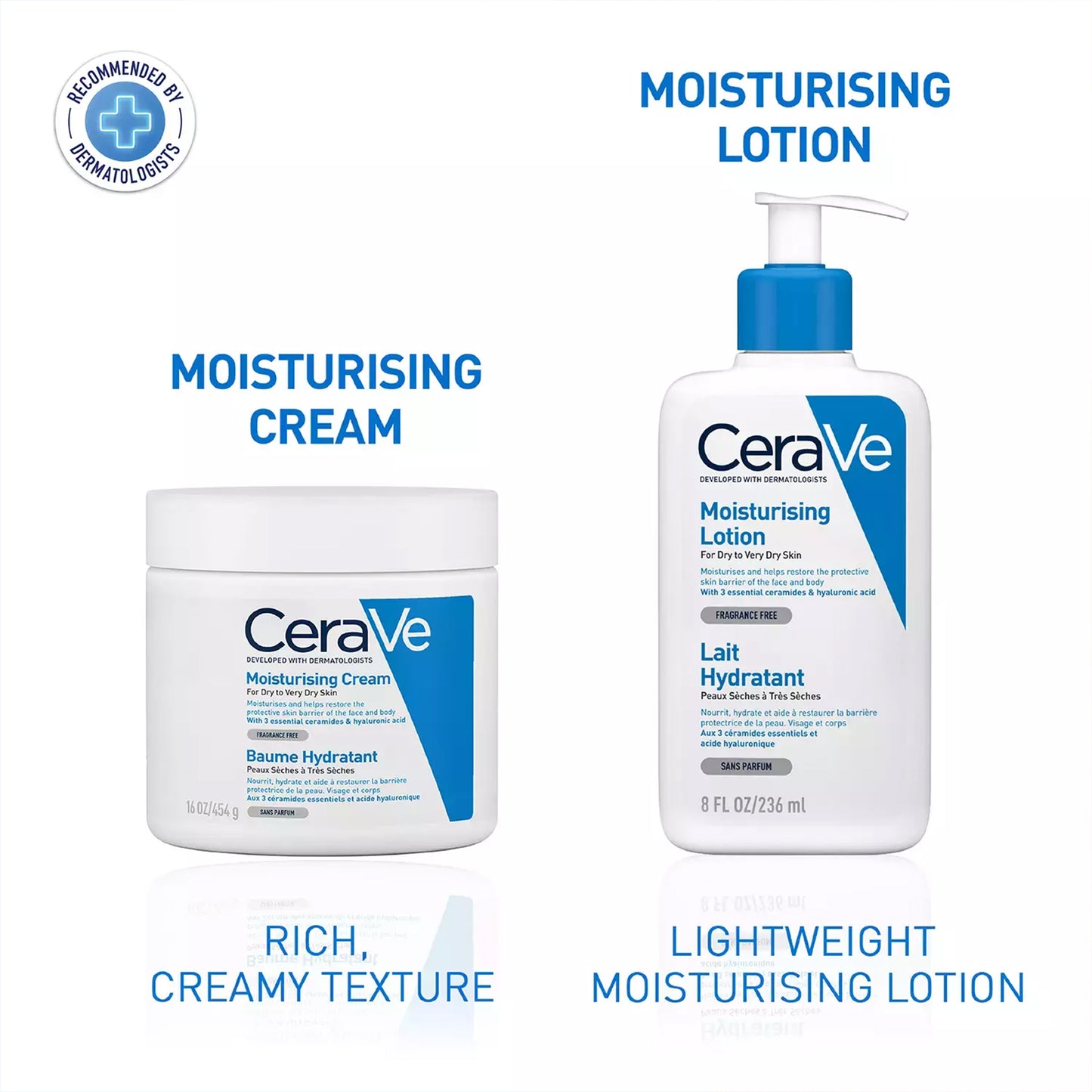 Cerave Moisturising Cream for Dry Skin, 454gm