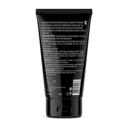 Beardo Charcoal Face Wash, 100ml