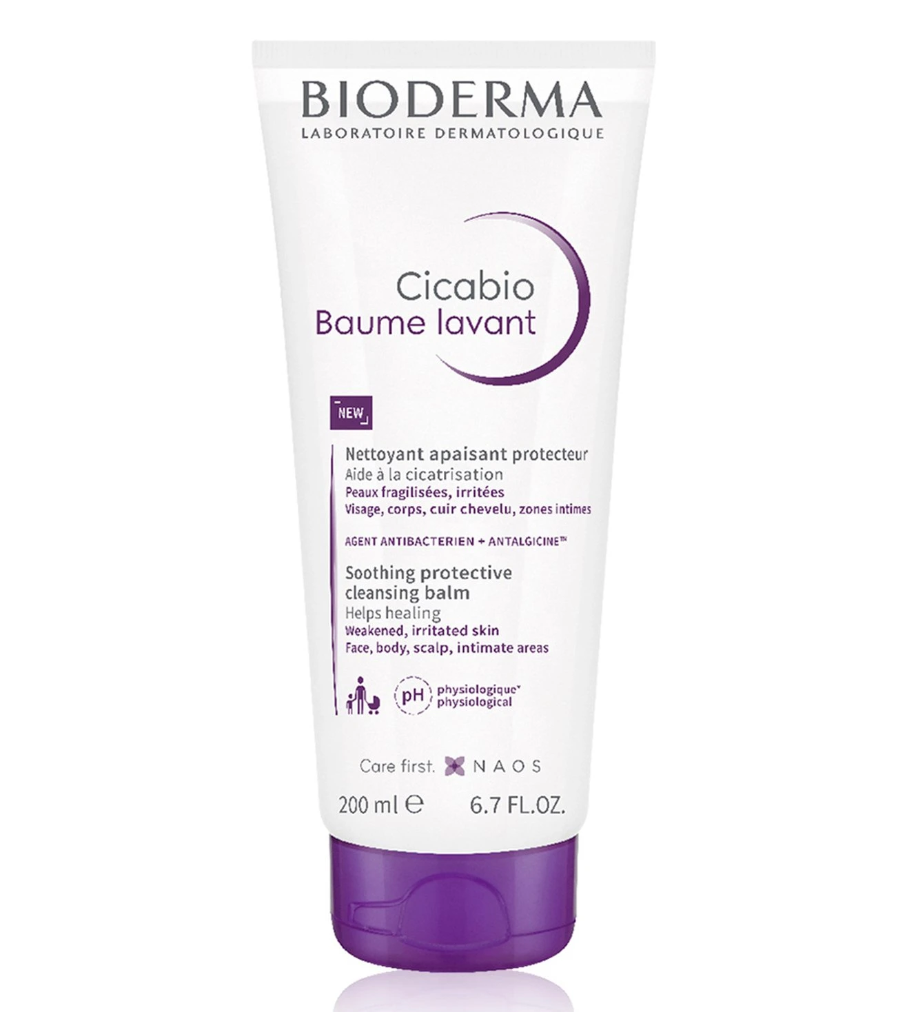 Bioderma Cicabio Baume Lavant Soothing Protective Cleansing Balm, 200ml