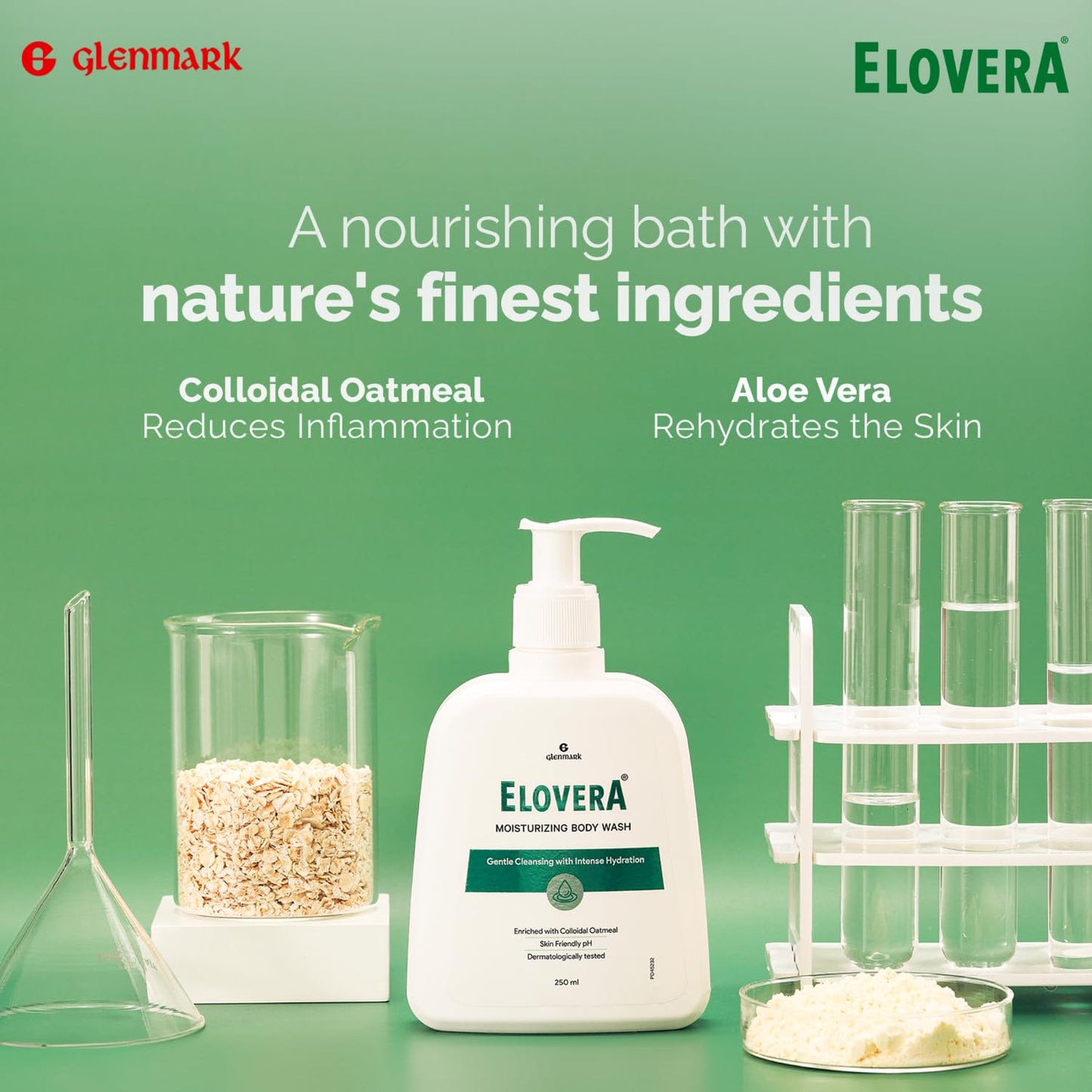 Elovera Moisturizing Body Wash, 250ml