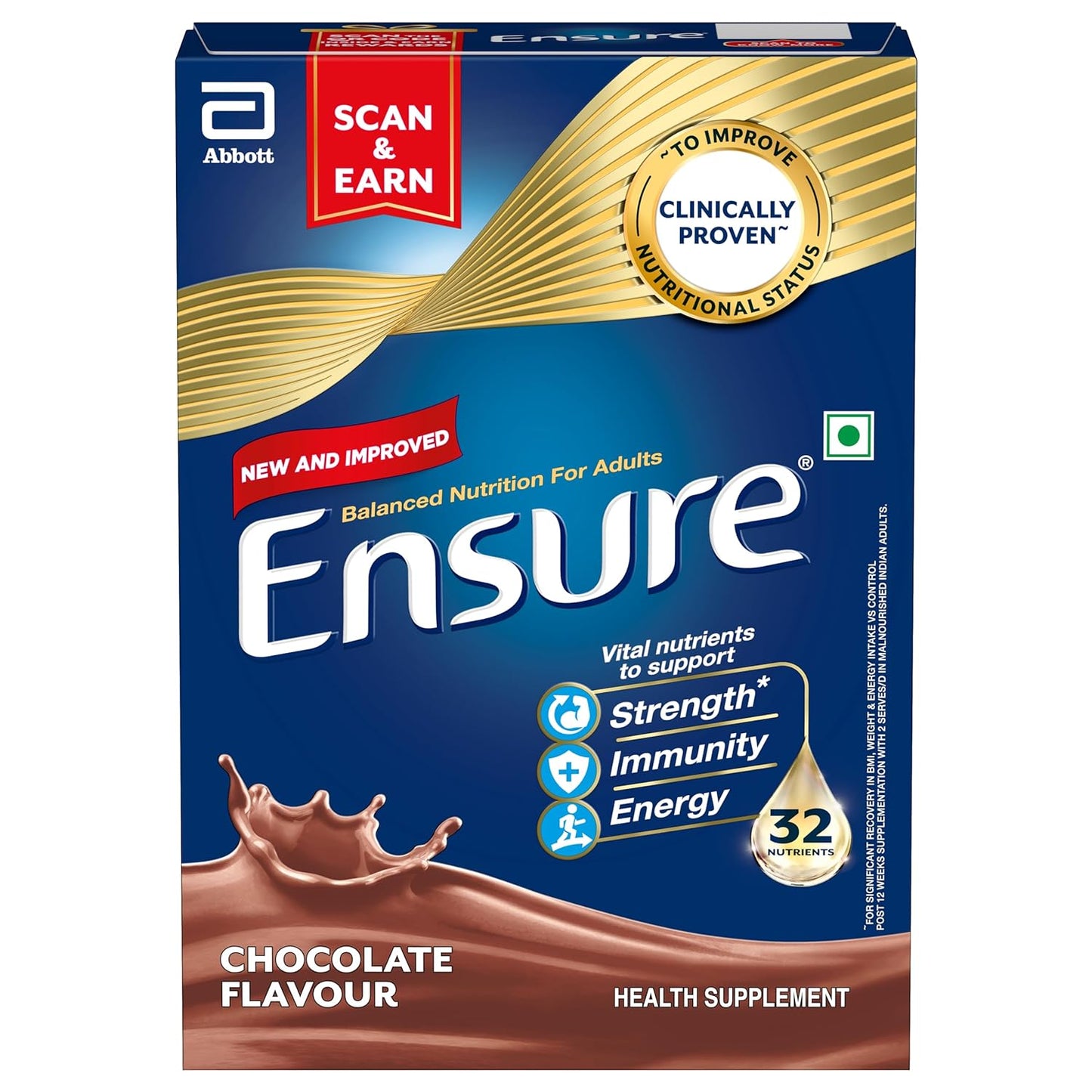 Ensure Chocolate, 375gm (Refill)