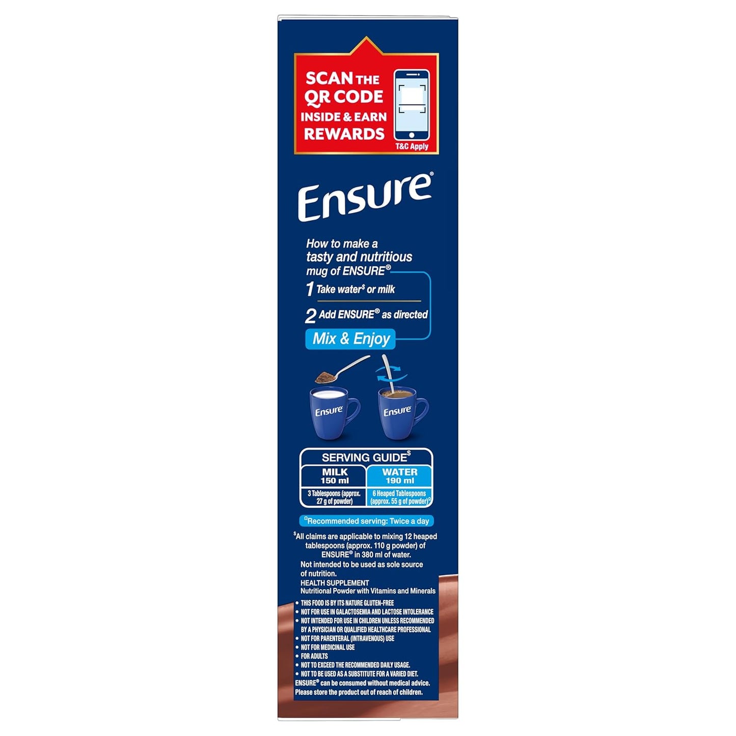 Ensure Chocolate, 375gm (Refill)