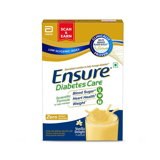 Ensure Diabetes Care Vanilla Flavour Refill, 375gm