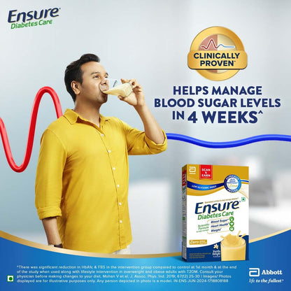 Ensure Diabetes Care Vanilla Flavour Refill, 375gm