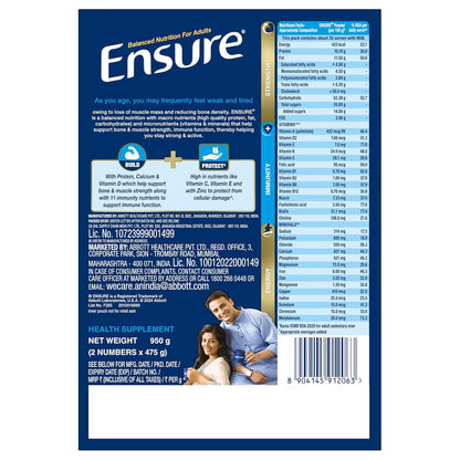 Ensure 香草味补充装 950 克