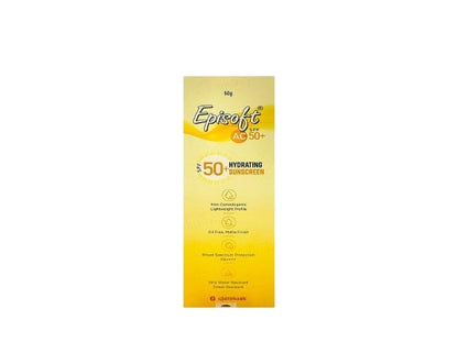 Episoft AC Hydrating Sunscreen SPF 50+ PA++++, 50gm