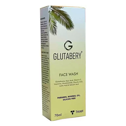 Glutabery Face Wash, 70ml