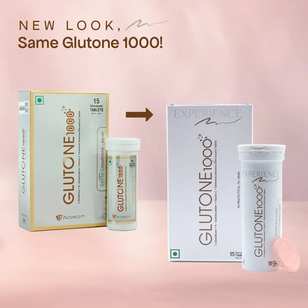 Skin Glow Glutone 1000, 15 Tablets