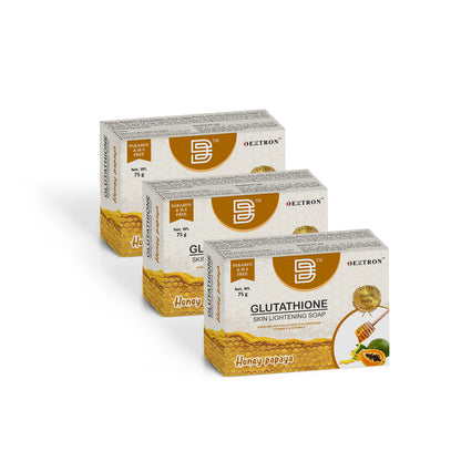 Dextron Glutathione Soap - Honey Papaya, 75gm