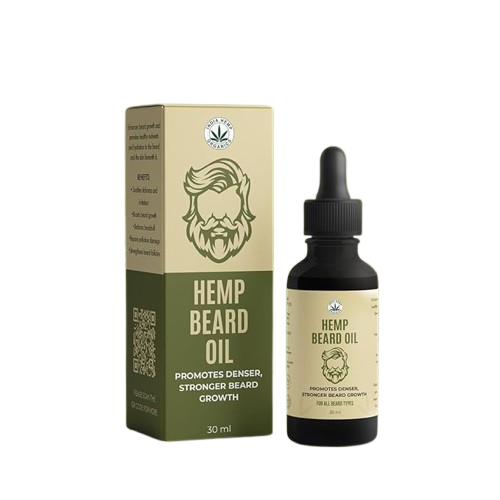 India Hemp Organics Hemp Beard Oil, 30ml