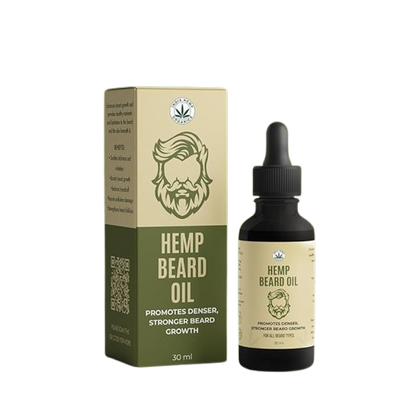 India Hemp Organics Hemp Beard Oil, 30ml