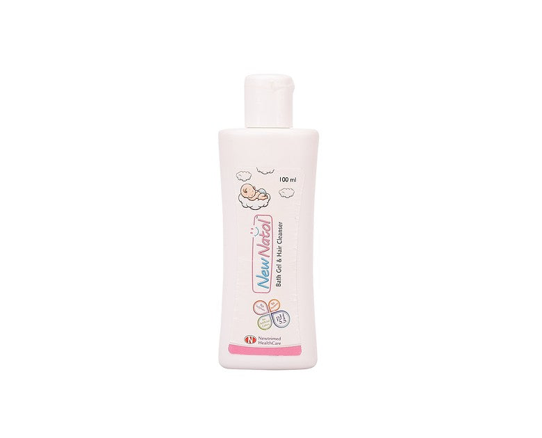 NewNatol Bath Gel & Hair Cleanser, 100ml