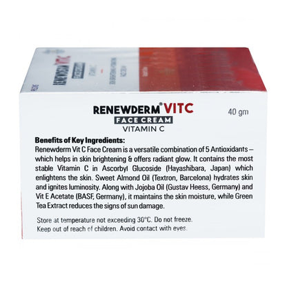 Renewderm Vit C Face Cream, 40gm