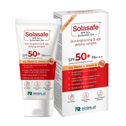 Solasafe SPF 50+ Silicone Sunscreen, 50gm