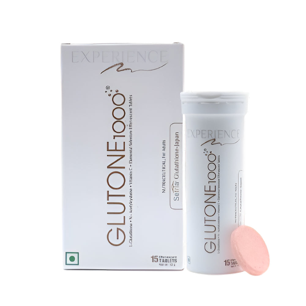 Skin Glow Glutone 1000, 15 Tablets (Pack Of 4)