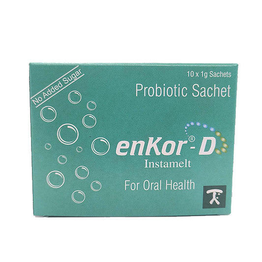 Enkor-D Instamelt 益生菌袋装，1gm（10 包）