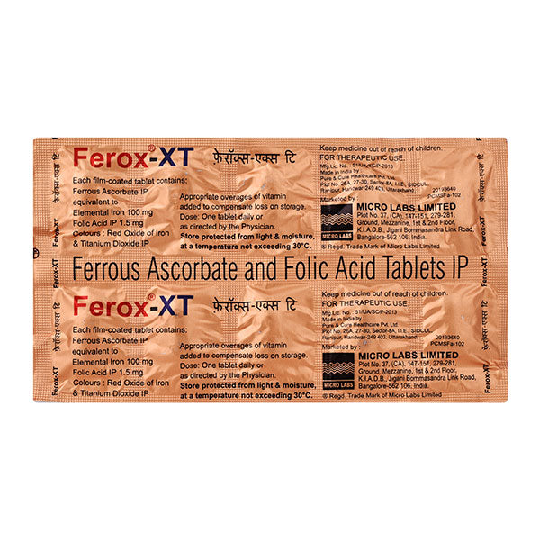 Ferox Xt, 10 Tablets – ClickOnCare