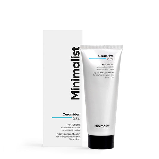 Minimalist 0.3% Ceramides+Madecassoside Moisturizer, 50gm