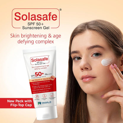 Solasafe SPF 50+ Silicone Sunscreen, 50gm