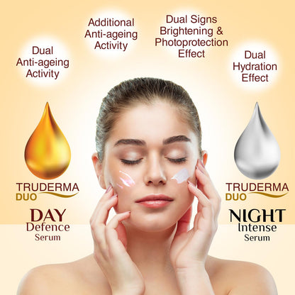 Truderma Duo Day Defence & Night Intense Serum, 50ml