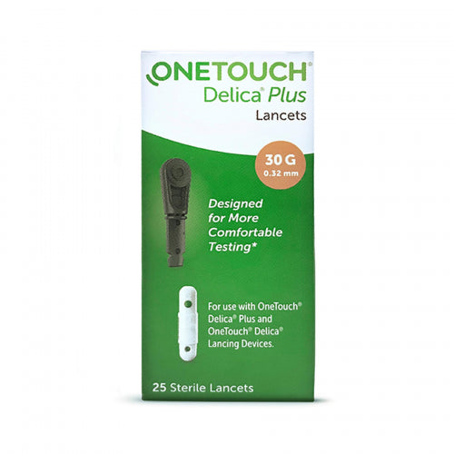 Buy OneTouch Delica Plus, 25 Lancets Online : ClickOnCare.com